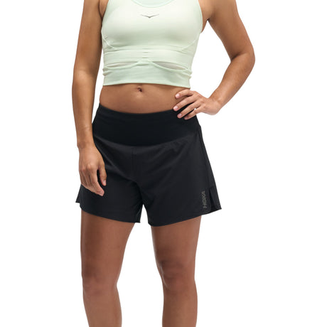 HOKA Glide 5 Inch 2-in-1 Womens Running Shorts