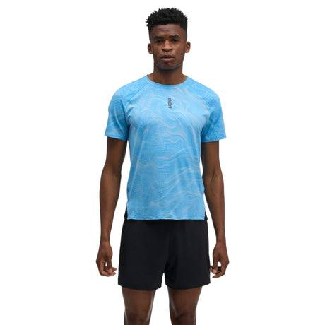 HOKA EveryRun Printed Short-Sleeve Mens T-Shirt
