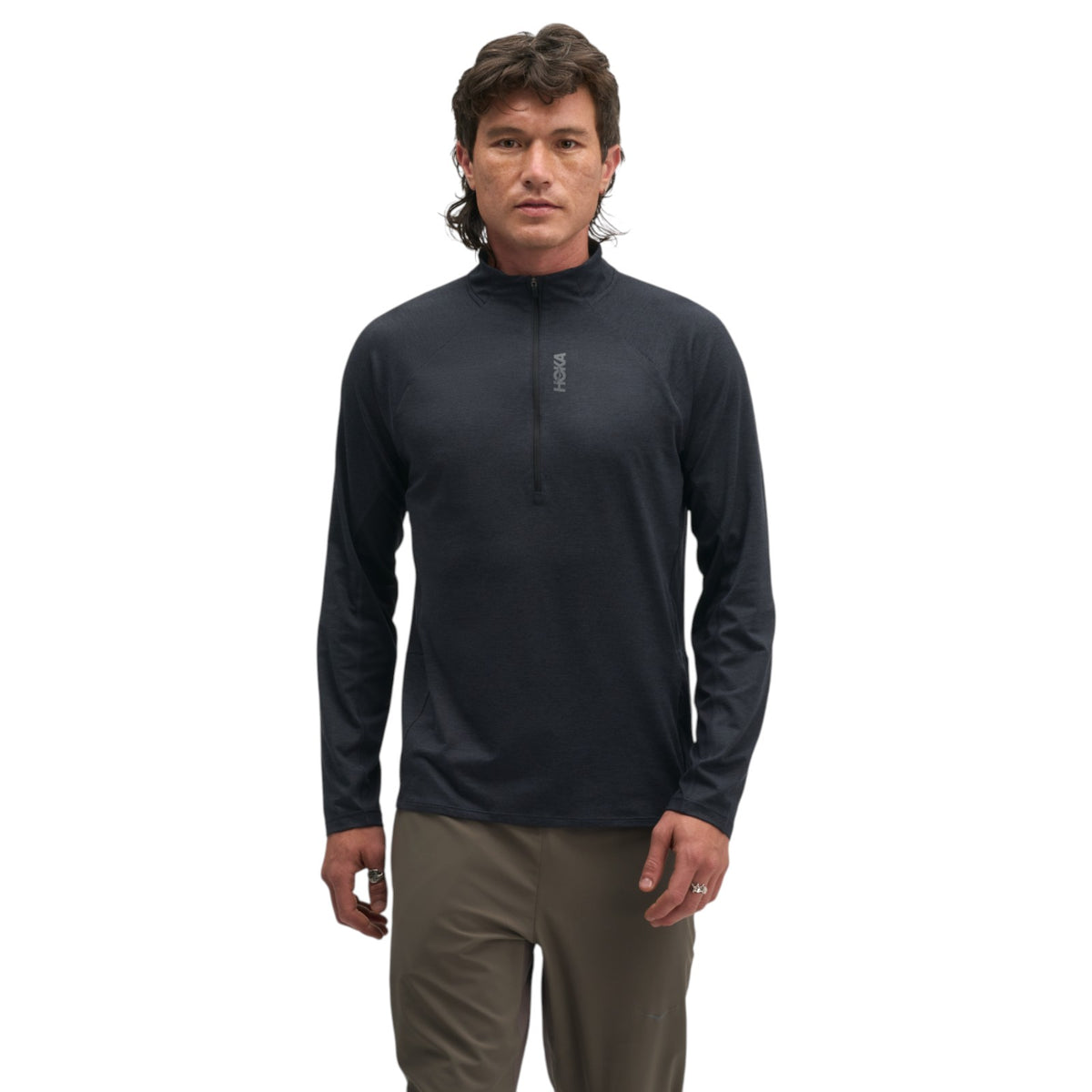 Hoka Skyform Mens Half-Zip Running Top