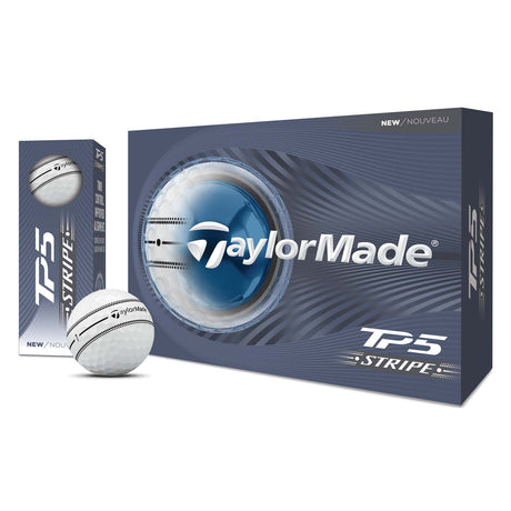 Taylormade TP5 Stripe 2026 White Golf Balls