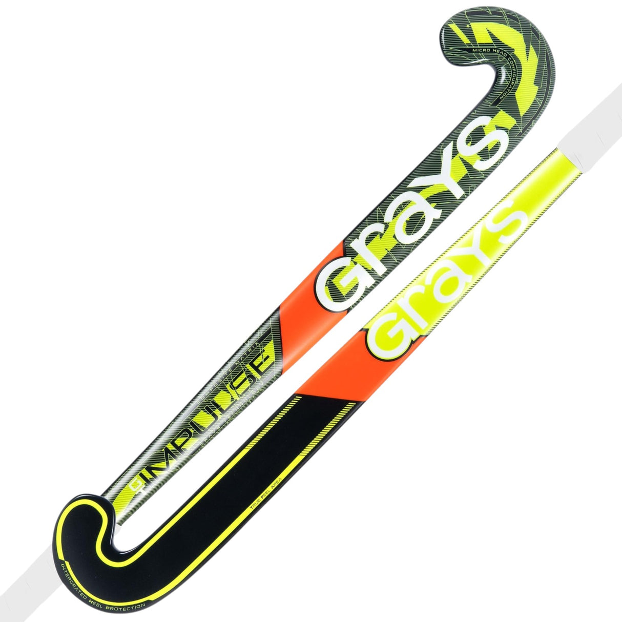 Grays Impulse GT Snr Hockey Stck Ylw/Blk