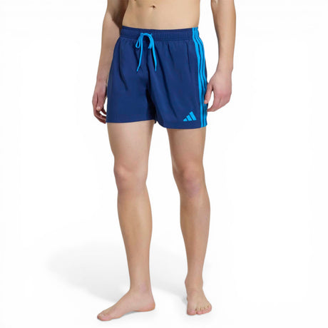 adidas Mens 3S Swim Shorts 5in Navy