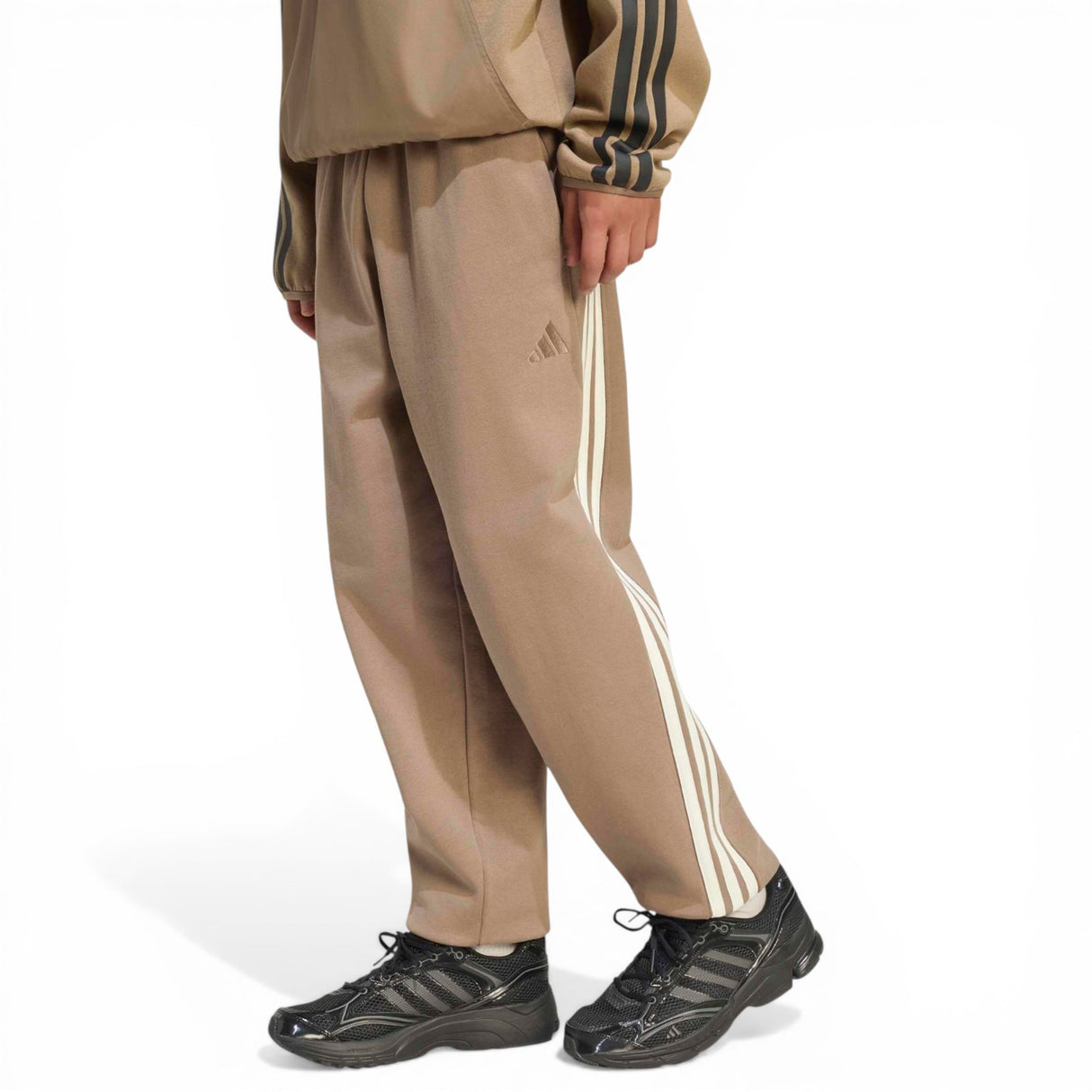 adidas Kit 3-Stripes Mens Regular-Fit Cuffed Joggers