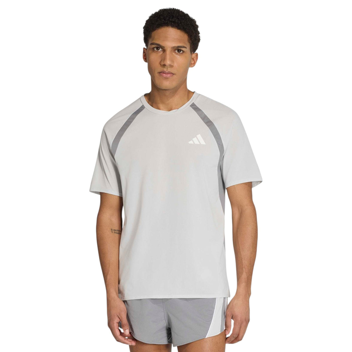 adidas Adizero Archive Mens Slim-Fit Running T-Shirt
