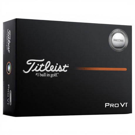 Titleist Pro V1 AIM Enhanced Dozen White Golf Balls