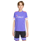 adidas Kids F50 JSY Tee Blue