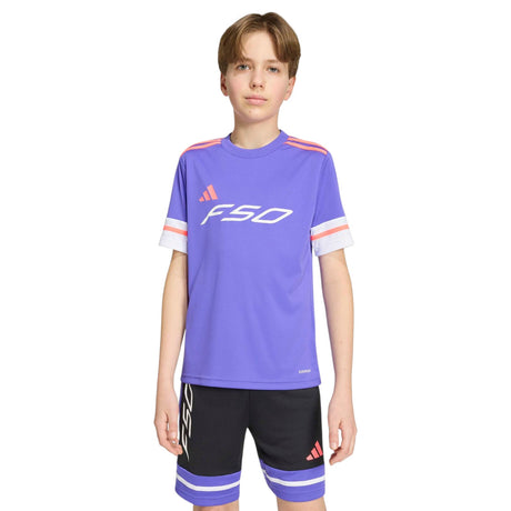 adidas F50 Kids Jersey Short-Sleeve T-Shirt