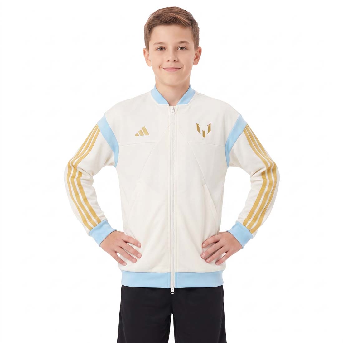 adidas Messi House Of Tiro Kids Full-Zip Track Top