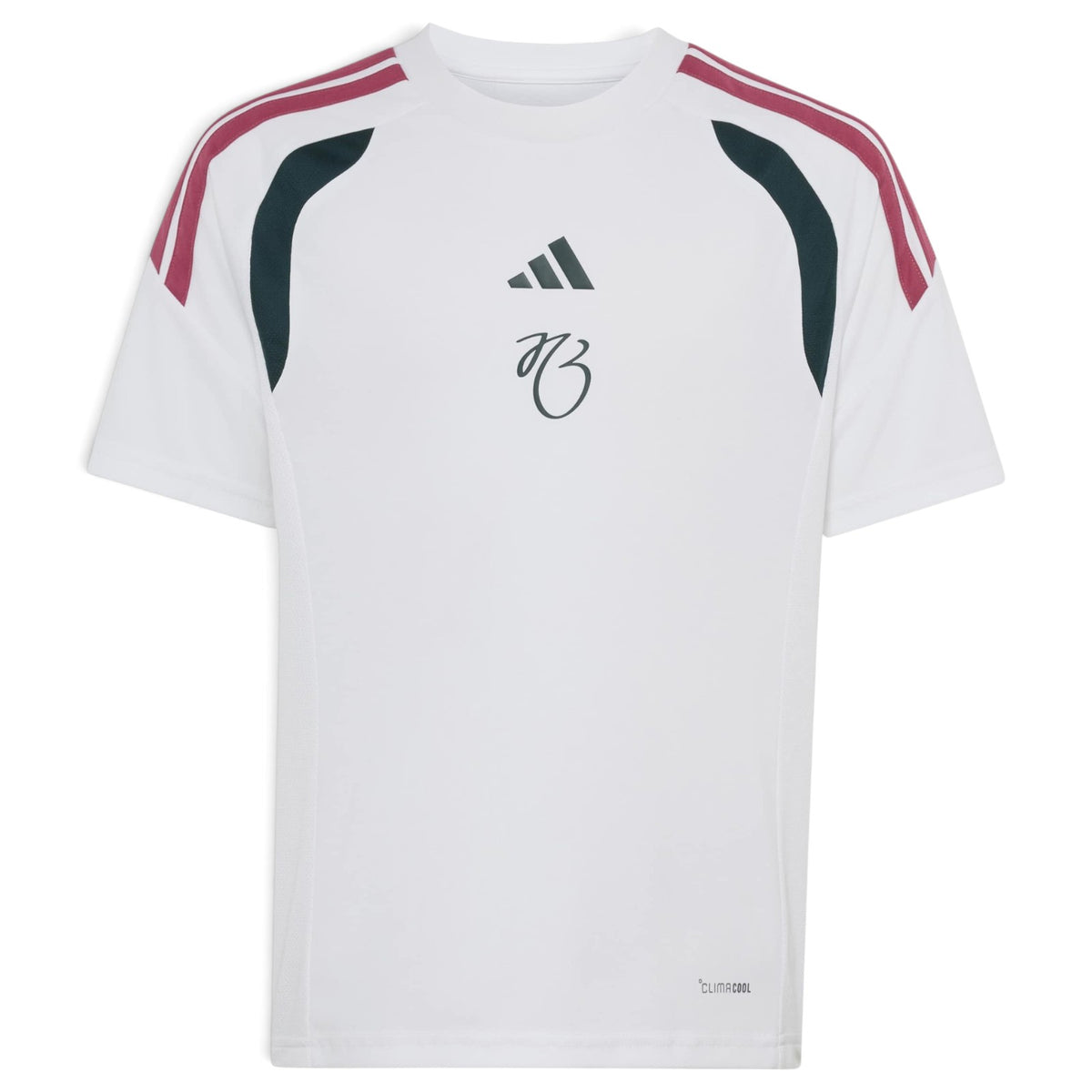 adidas Kids JB TR JSY Tee White