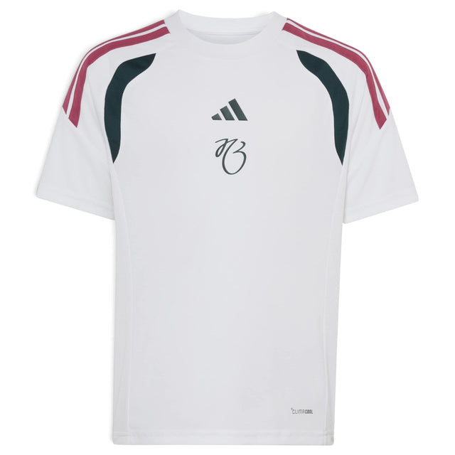 adidas Kids JB TR JSY Tee White