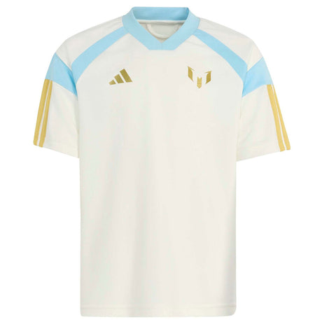 adidas Kids Messi Hot Tee White