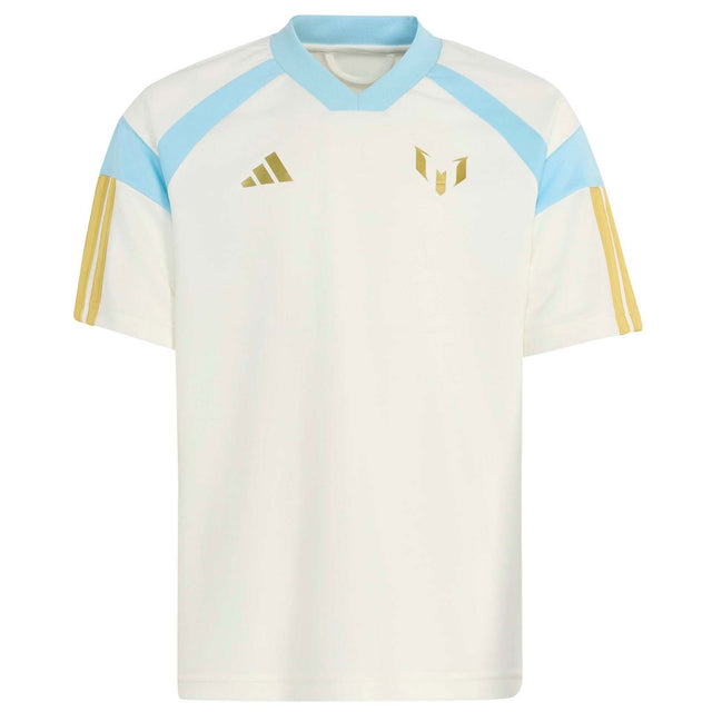 adidas Kids Messi Hot Tee White