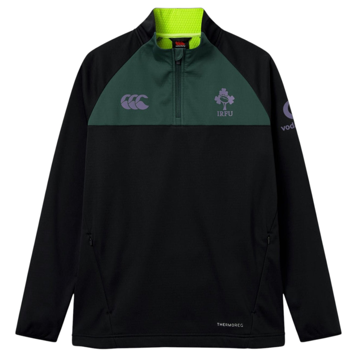 Canterbury IRE Wmns Qzip Trng Top 26 Grn