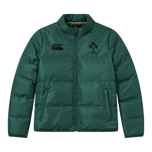 Canterbury IRFU Ireland Rugby 2026/27 Kids Puffer Jacket