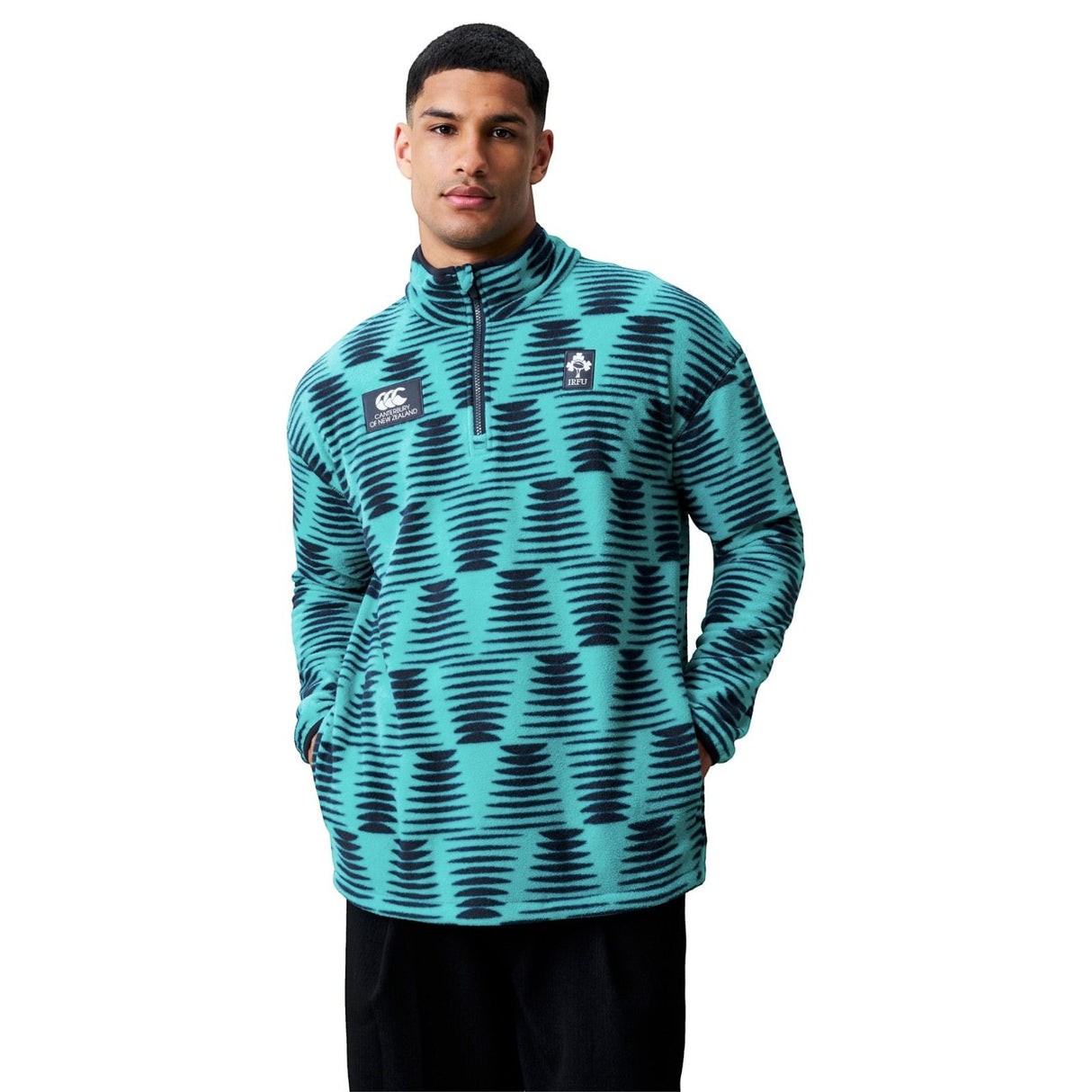 Canterbury IRFU Rugby Ireland Retro Adults Fleece