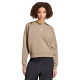 adidas Essentials Small Logo Womens Feelcozy Sweatshirt