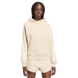adidas Kit 3-Stripes Womens Baggy-Fit Training Hoodie