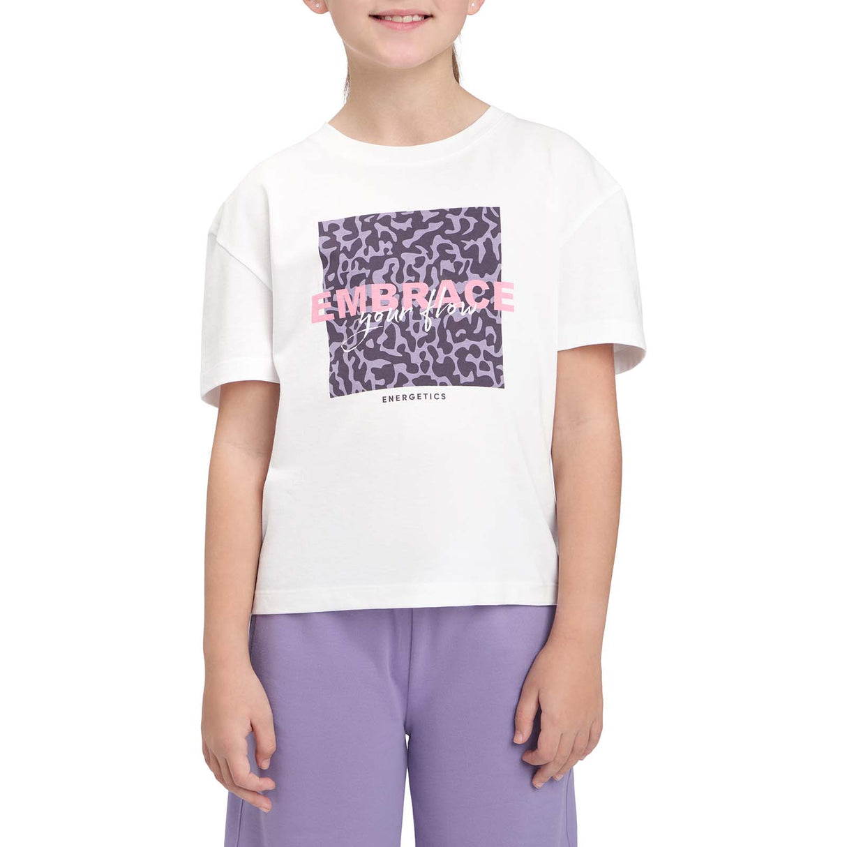 ENERGETICS Ella II G T-Shirt,WHITE