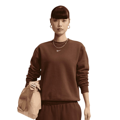 Nike Studio Fleece Womens Crew-Neck Sweatshirt