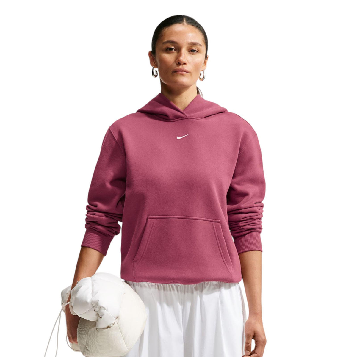 Nike Studio Fleece Womens Pullover Hoodie