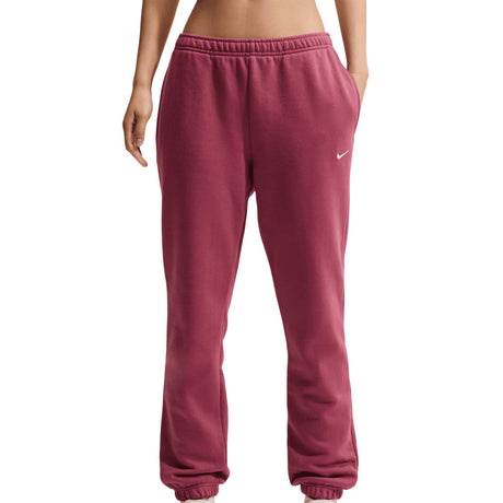 Nike Studio Fleece Womens Mid-Rise Cuffed Joggers