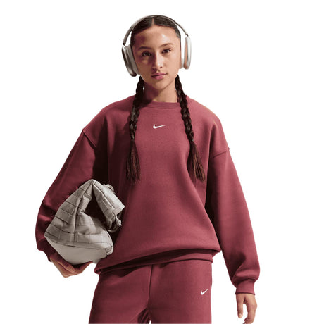 Nike Sportswear Studio Fleece Girls Oversized Sweatshirt