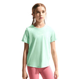 Nike One Fitted Girls Dri-FIT Short-Sleeve Top