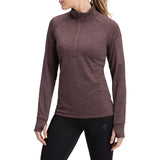 Energetics Wilona Womens Midlayer Half-Zip Running Top