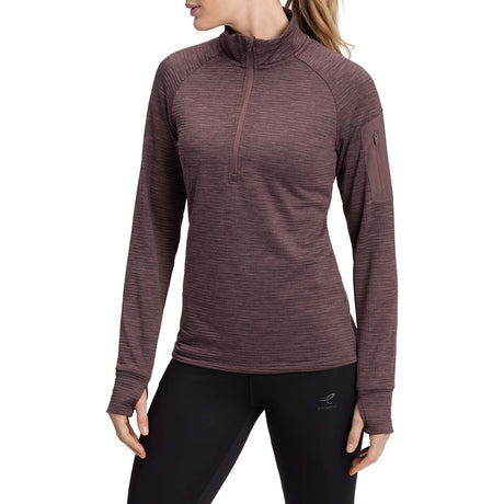 Energetics Wilona Womens Midlayer Half-Zip Running Top