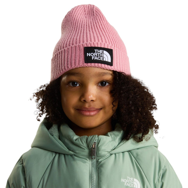The North Face Logo Box Kids Cuffed Knitted Beanie