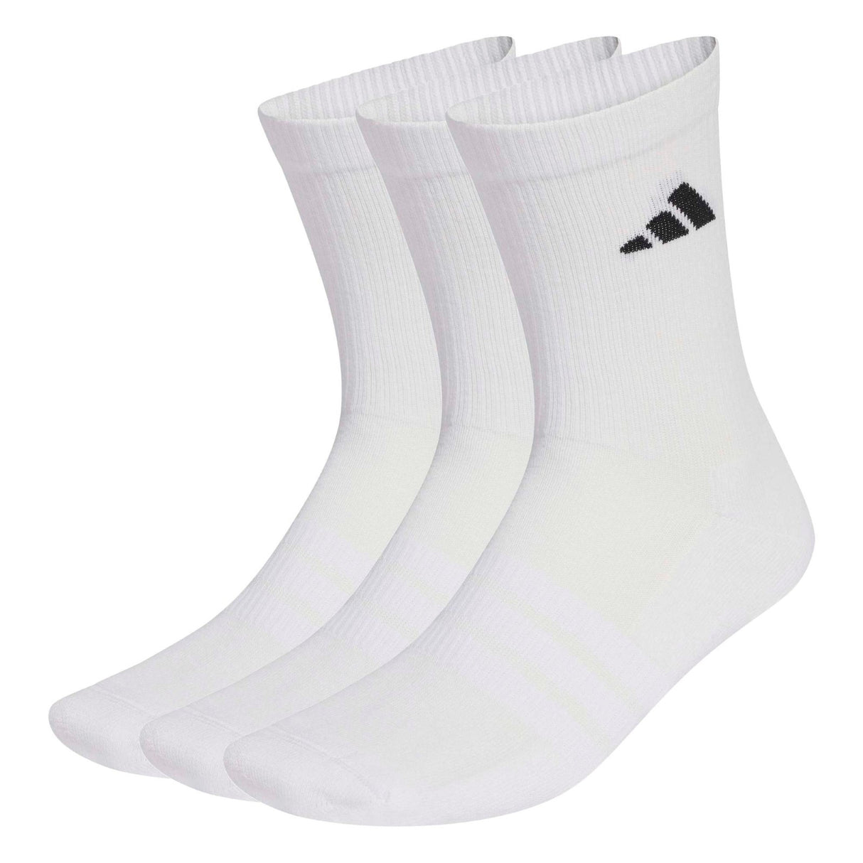 adidas Cushion Crew Sock 3 Pack White