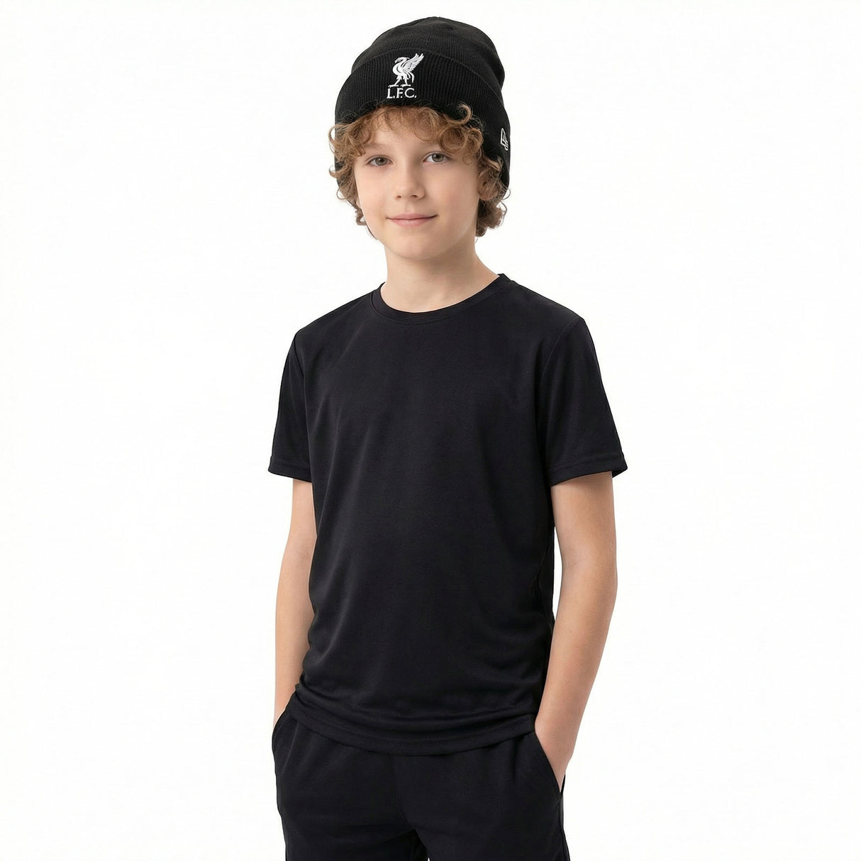 New Era LFC 26 Kids Core Cuff Beanie Blk