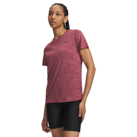 UA Wms Tech Tee SSC- Twist Red