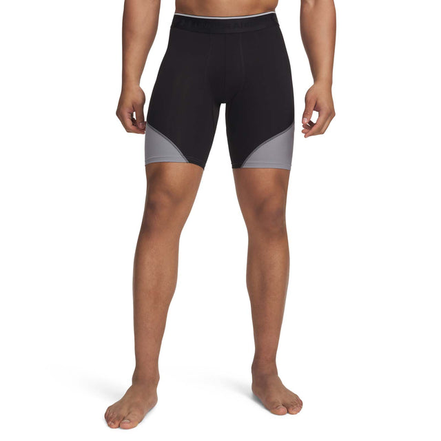 UA Mens HG Elite Long Shorts Black