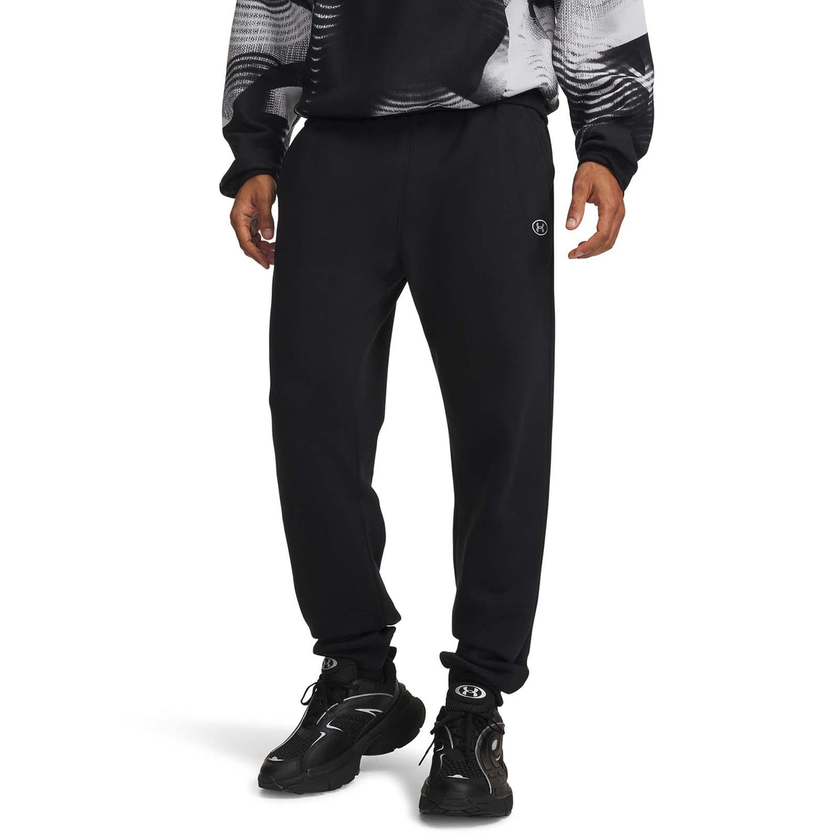 UA Mens Rival Flc Jogger Black