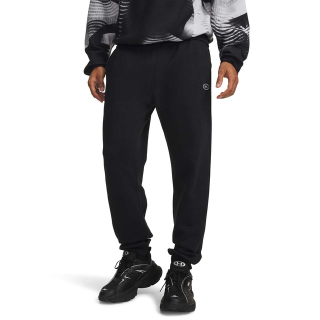 UA Mens Rival Flc Jogger Black