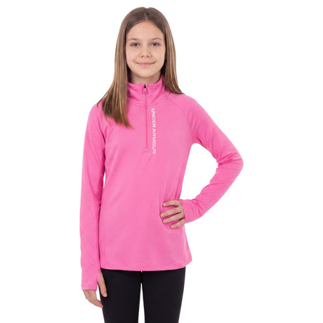 Under Armour Tech Branded Kids Regular-Fit Half-Zip Top
