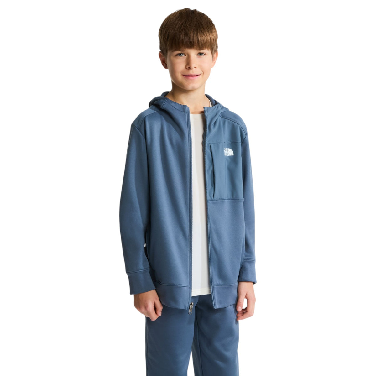 The North Face TNF Performance Teens Hooded Fleece Jacket