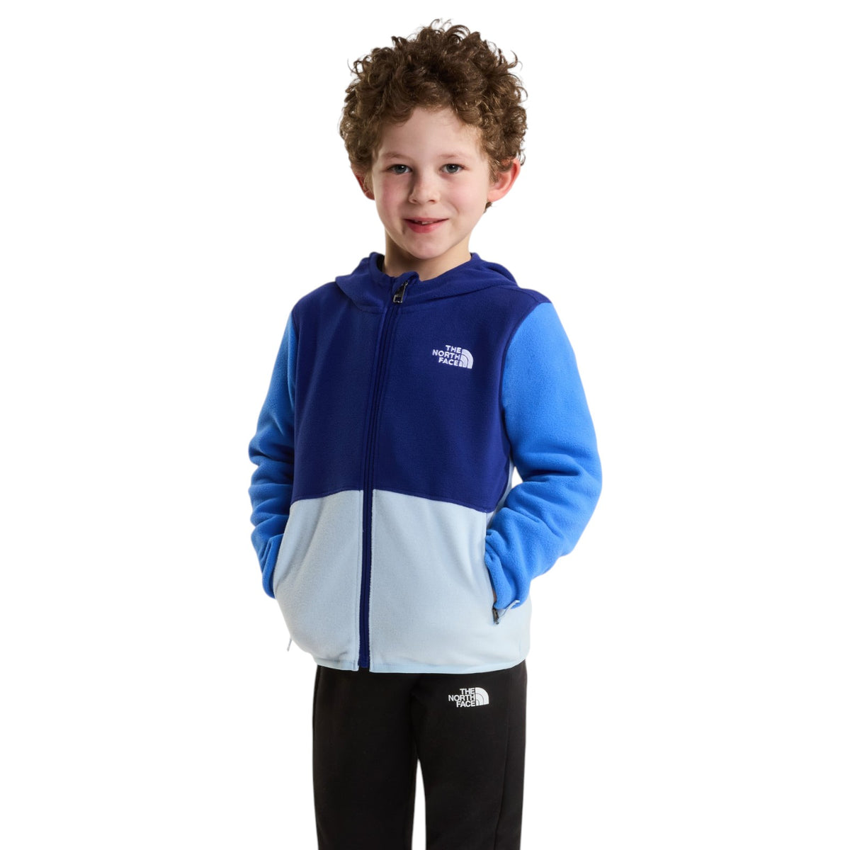 The North Face Glacier Kids Full-Zip Hooded Fleece