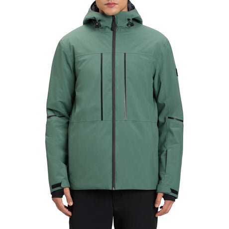 McKinley Marlon Mens Full-Zip Padded Hooded Ski Jacket