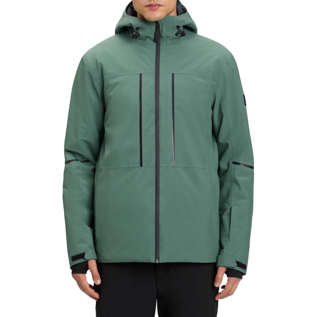McKinley Marlon Mens Full-Zip Padded Hooded Ski Jacket