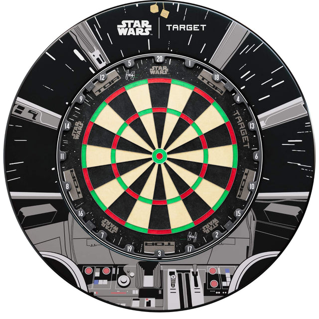 Target Darts Millennium Falcon Dartboard & Surround Bundle