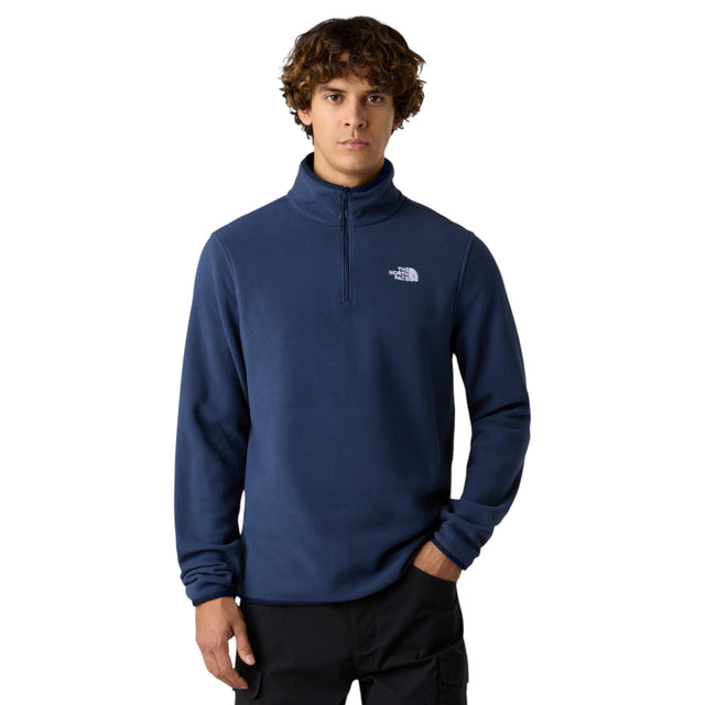 The North Face Glacier Mens Half-Zip Hiking Fleece Top