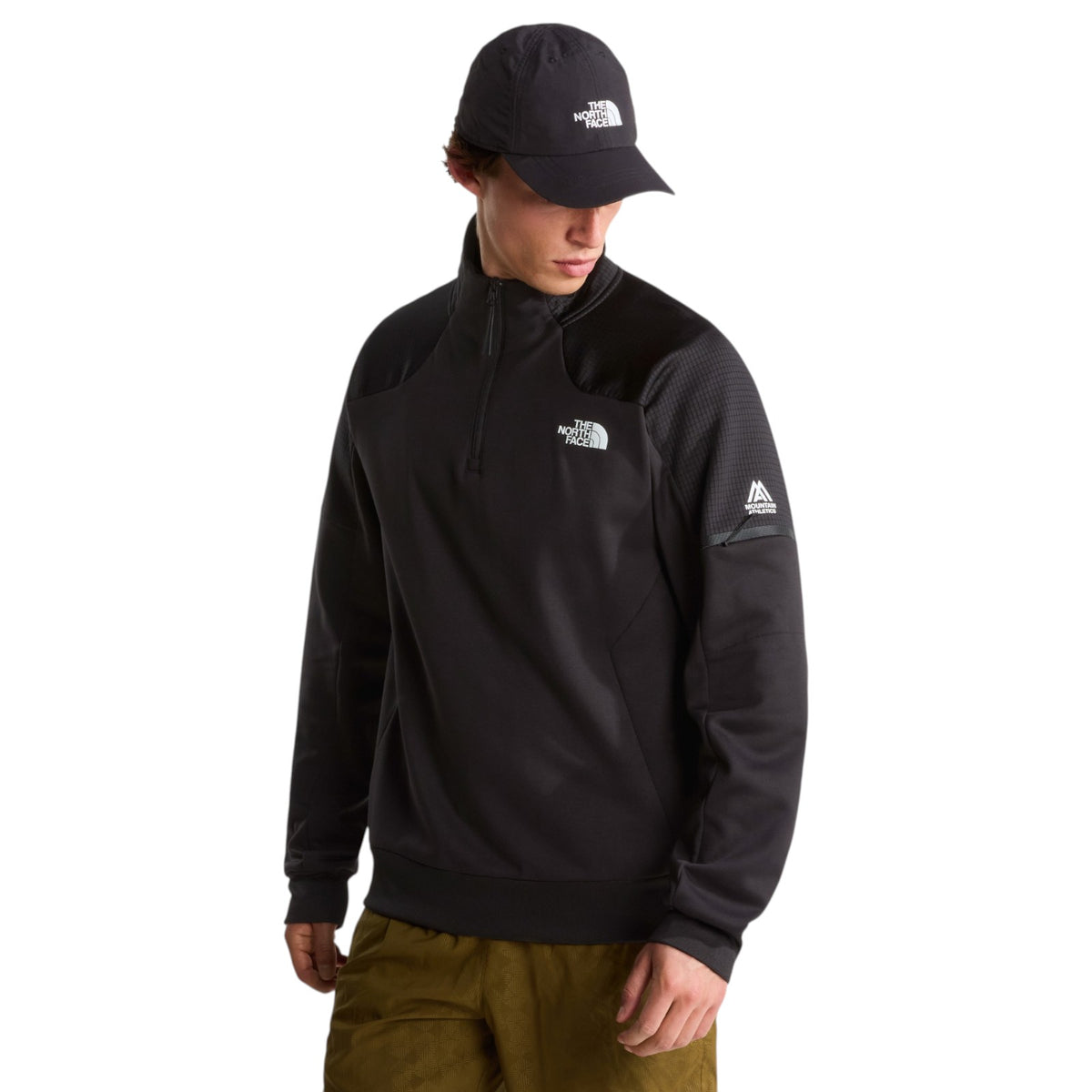 TNF Men Mountain Athletic QZ Flc 2.0 Blk