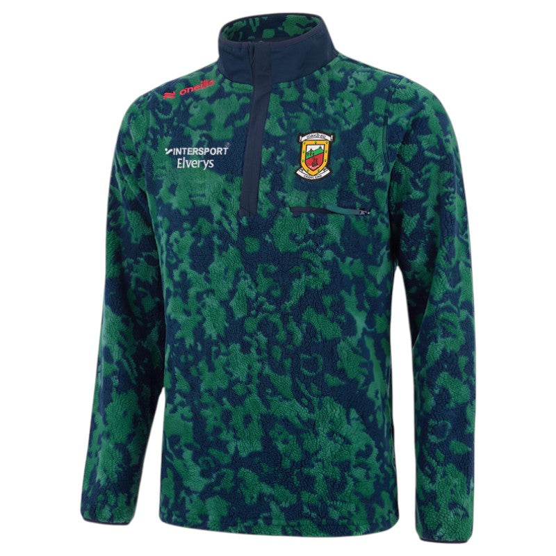 O'Neills Mayo GAA Imperium Kids Half-Zip Fleece Top