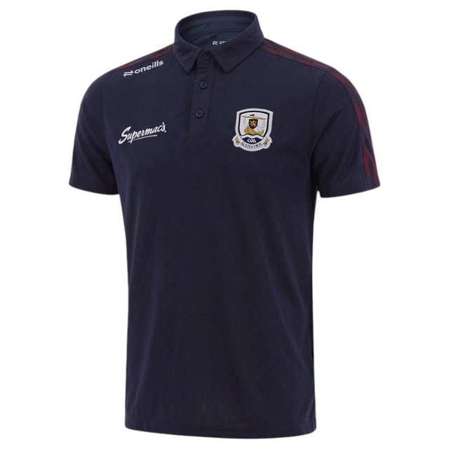 O'Neills Galway GAA Imperium Mens Polo Shirt