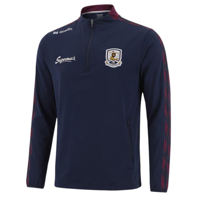 O'Neills Galway GAA Imperium Kids Half Zip Top