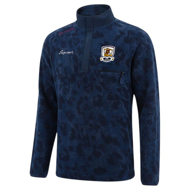 O'Neills Galway GAA Imperium Kids Half-Zip Fleece Top