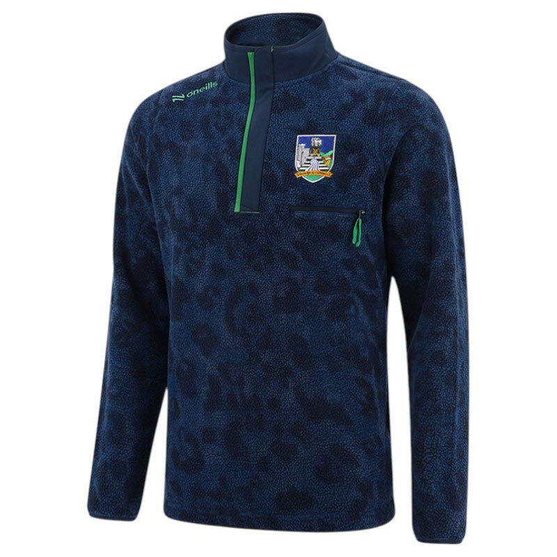 O'Neills Limerick GAA Imperium Kids Half-Zip Fleece Top