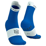 Compressport Pro Racing V4.0 Run High Socks - Blue / White